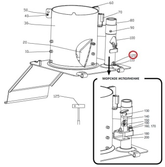 Втулка Hallde 37243 (Цилиндр подачи A) в ШефСтор (chefstore.ru)